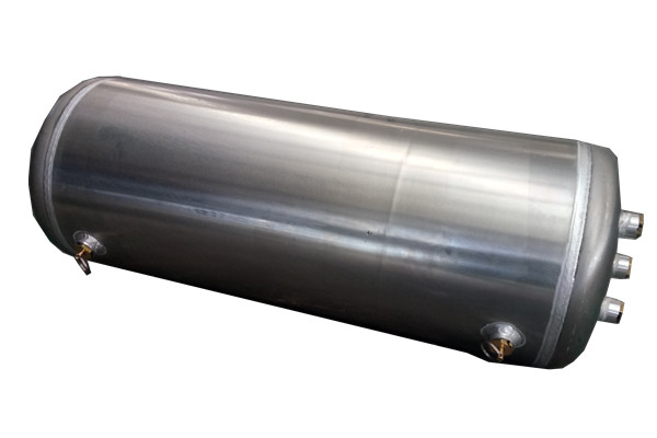 45-liter aluminum double-cavity air reservoir assembly